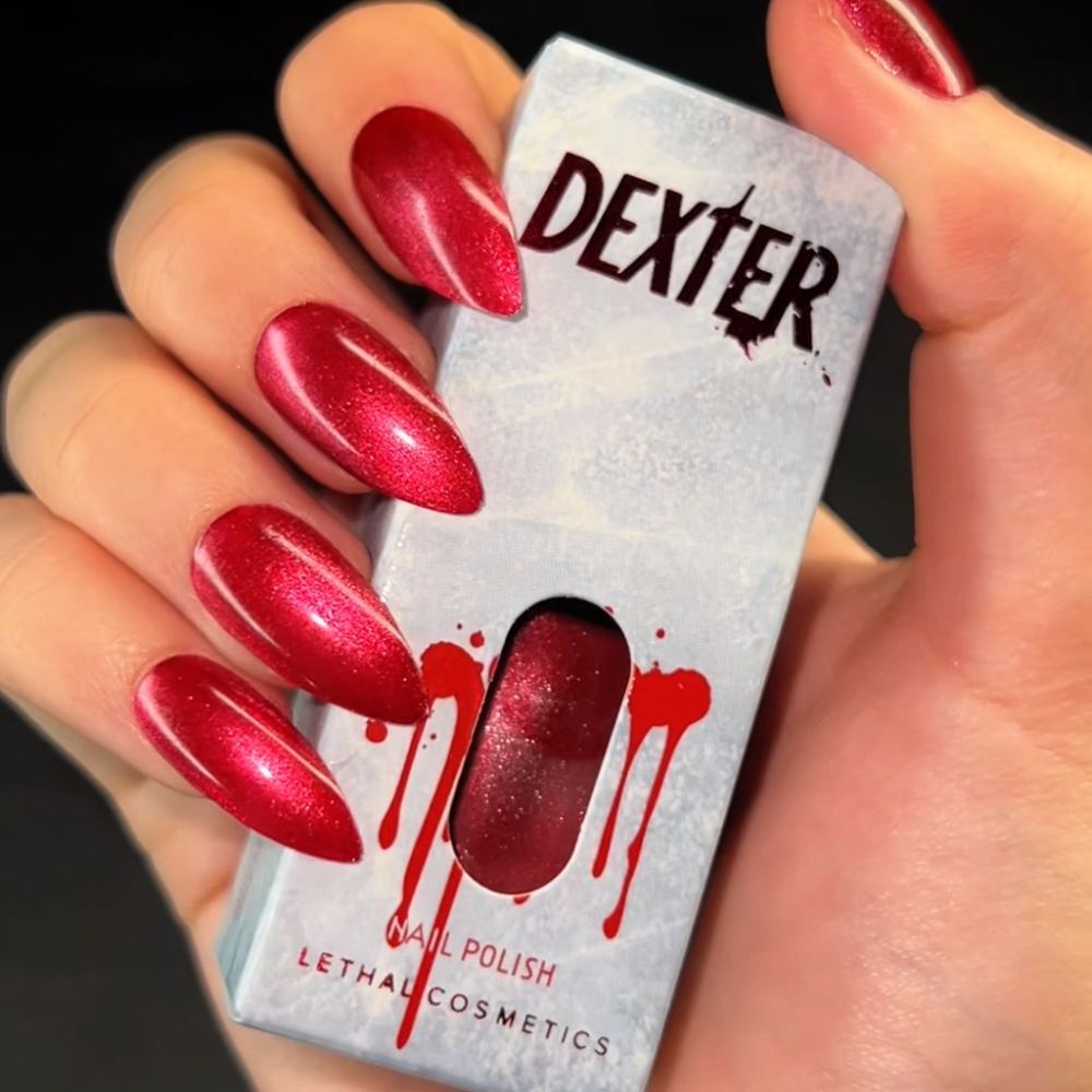 Lethal Cosmetics Dexter - The Code Nagellak - Rood